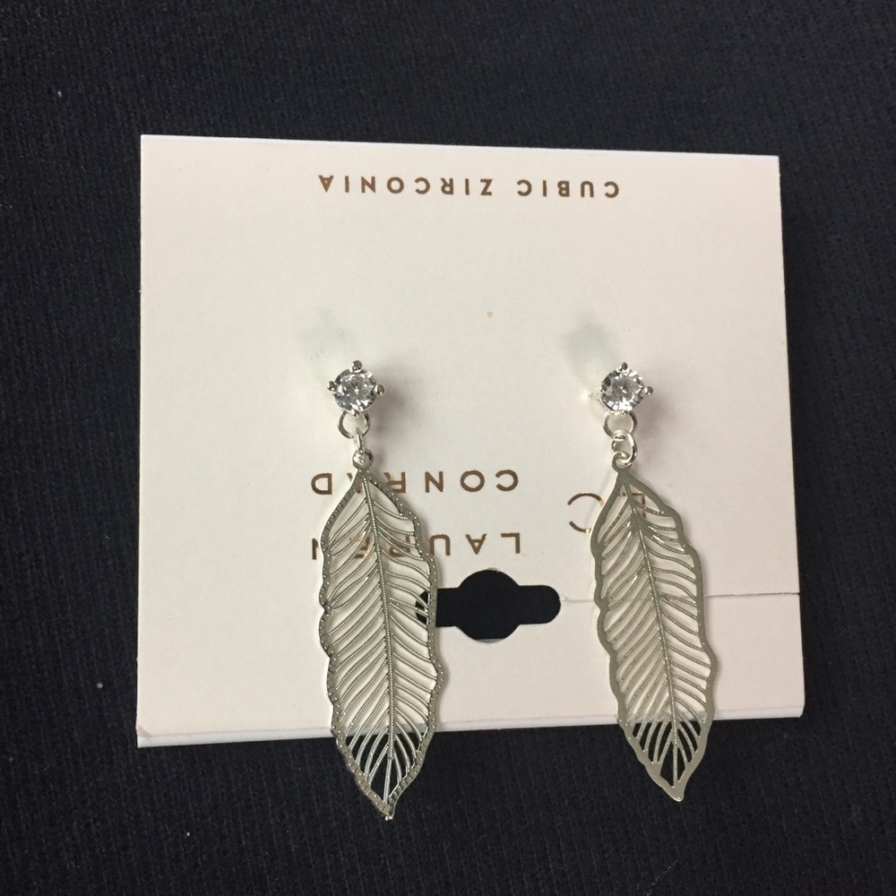 Lauren Conrad cubic Zirconia earrings